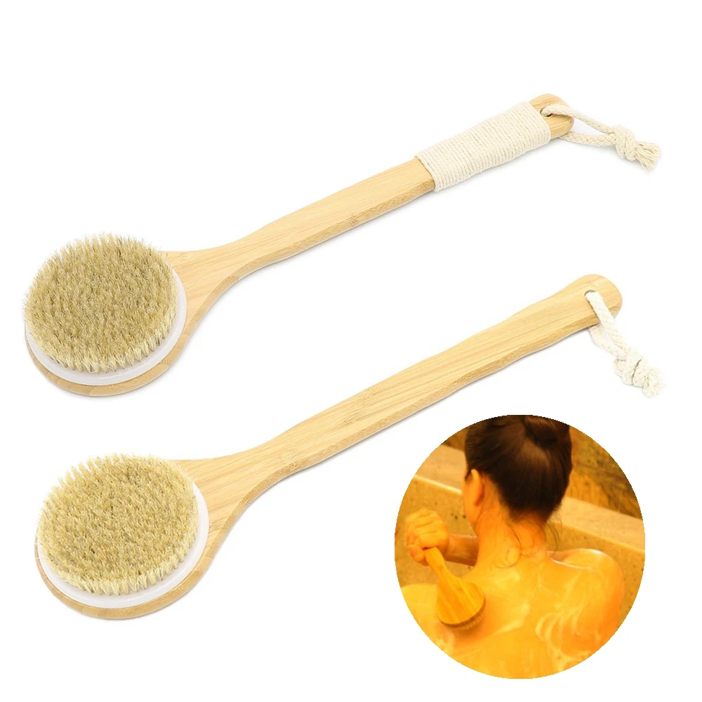 Premium Natural Bristle Wooden Bath Shower Body Back Dry Skin Brush Spa Scrubber Free Shipping
Premium Natural Bristle Wooden Bath Shower Body Back Dry Skin Brush Spa Scrubber Free Shipping