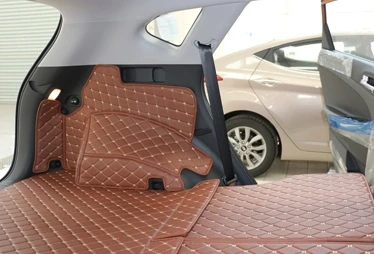 Ковры высокого качества Полный Комплект ковриков для багажника автомобиля Hyundai