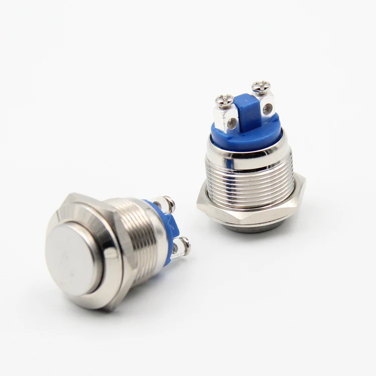 2PCS YT1013B The Metal Push Button Switch hole diameter19 mm Automatic Reset Switch convexity Current 3A Silver Contact
2PCS YT1013B The Metal Push Button Switch hole diameter19 mm Automatic Reset Switch convexity Current 3A Silver Contact