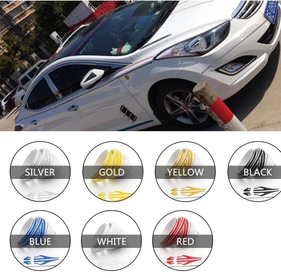Car Stickers Colorful Waist Line Creative Decals For Auto Tuning Styling 9.8m Length Waterproof D10
Car Stickers Colorful Waist Line Creative Decals For Auto Tuning Styling 9.8m Length Waterproof D10