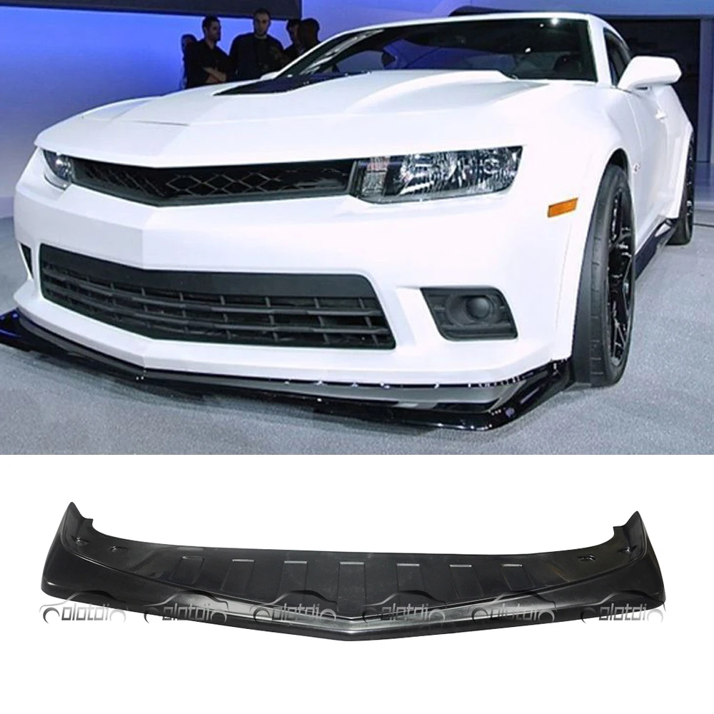 Для Chevrolet Camaro Z28 2014 Up Передняя Нижняя губа автомобильный Стайлинг бампер