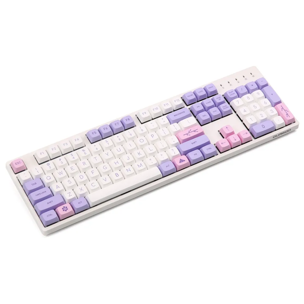 Предварительный заказ 145 клавиш dye subbed keycap толстые PBT xda профиль колпачки для 61 87 104