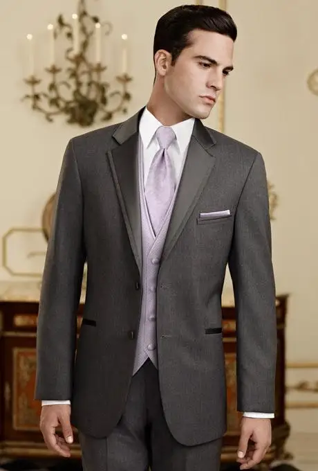 Custom Made Mens Suits Groom Tuxedos Groomsmen Wedding Party Dinner Best Man Suits Blazer (Jacket+Pants+Vest+Tie) NO:570
Custom Made Mens Suits Groom Tuxedos Groomsmen Wedding Party Dinner Best Man Suits Blazer (Jacket+Pants+Vest+Tie) NO:570
