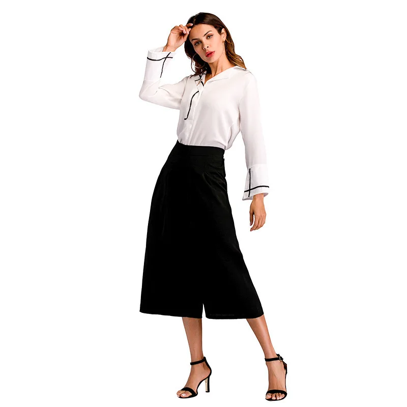 Zanzea Direct Selling Cotton Plus Size Chiffon Shirt Suit 2019 Spring Easy Lotus Leaf Sleeve Lapel Woman New Pattern On
Zanzea Direct Selling Cotton Plus Size Chiffon Shirt Suit 2019 Spring Easy Lotus Leaf Sleeve Lapel Woman New Pattern On