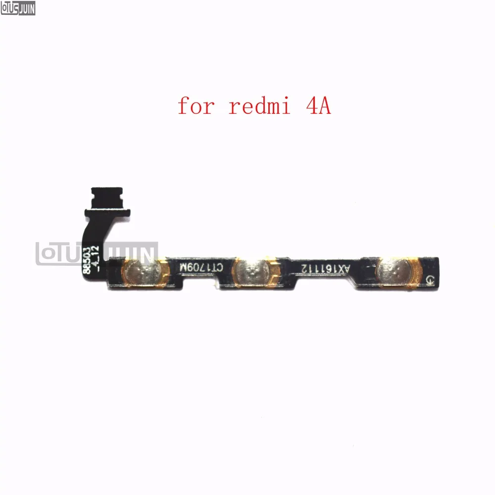 10PCS for Xiaomi redmi 4A Side Power Volume Key ON/OFF Button Switch Flex Cable Ribbon Replacement Repair Spare Parts
10PCS for Xiaomi redmi 4A Side Power Volume Key ON/OFF Button Switch Flex Cable Ribbon Replacement Repair Spare Parts