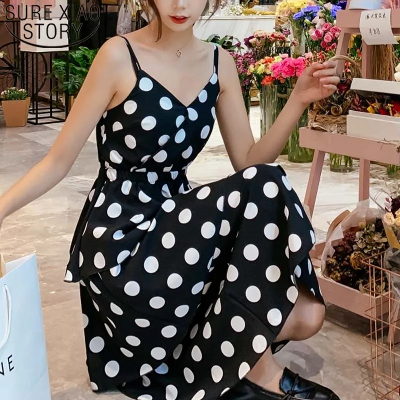 Dress women 2021 sexy elegant dress A-Line Dot Sleeveless Empire V-Neck dresses women chiffon black dresses 3270 50
Dress women 2021 sexy elegant dress A-Line Dot Sleeveless Empire V-Neck dresses women chiffon black dresses 3270 50