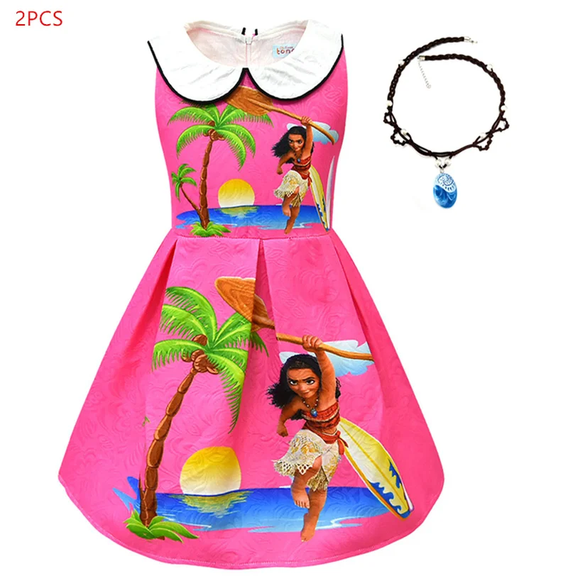 2019 new moana princess girls sleeveless dress children casual European and American fashion lapel dress
2019 new moana princess girls sleeveless dress children casual European and American fashion lapel dress
