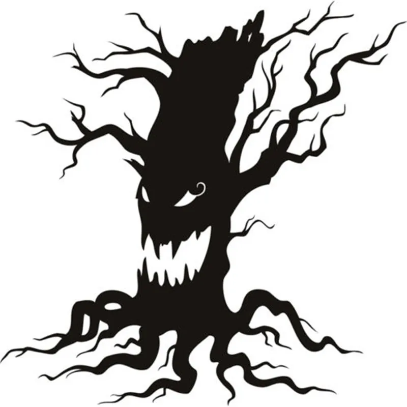 Haunted Tree Scary Halloween Wall Stickers Growl Seasonal Home Decor Art Decals Nontoxic PVC Wallpaper High Quality Mural
Haunted Tree Scary Halloween Wall Stickers Growl Seasonal Home Decor Art Decals Nontoxic PVC Wallpaper High Quality Mural