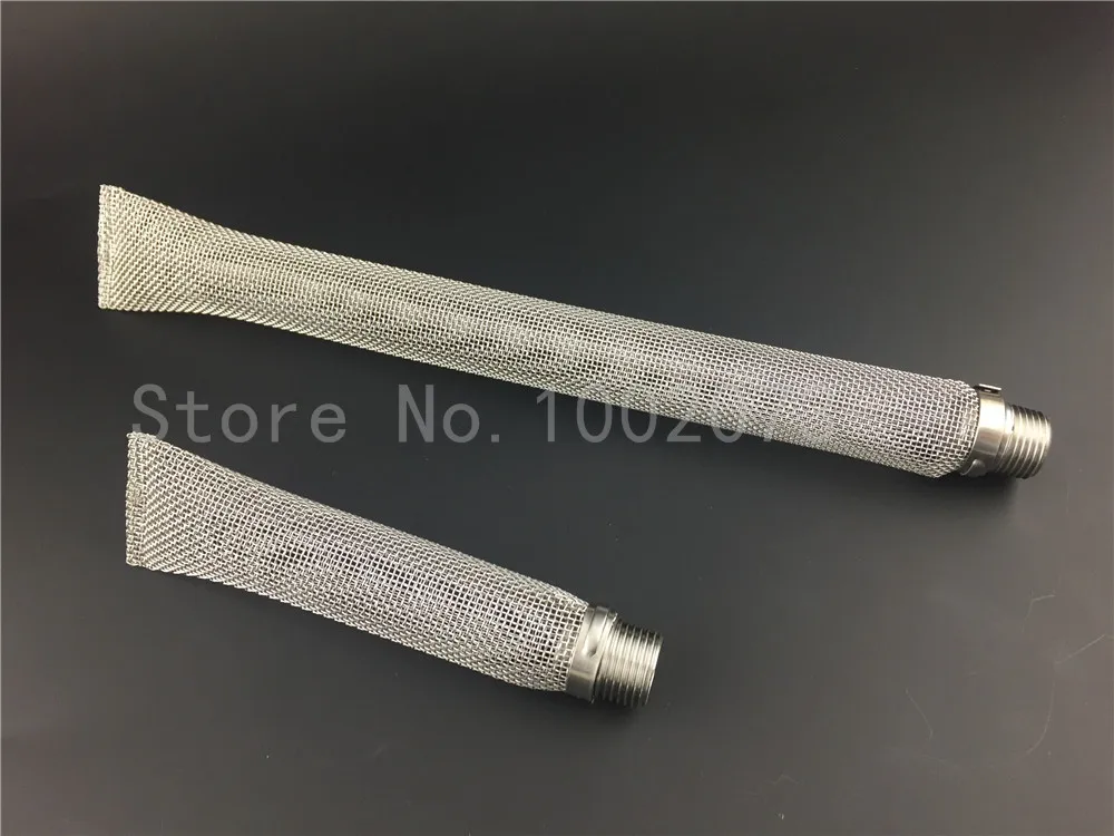 12 inch or 6 inch Stainless Steel Bazooka Screen Homebrew beer Mash Filter Kettle Screen 1/2"NPT Pipe fitting Bar Tool
12 inch or 6 inch Stainless Steel Bazooka Screen Homebrew beer Mash Filter Kettle Screen 1/2"NPT Pipe fitting Bar Tool