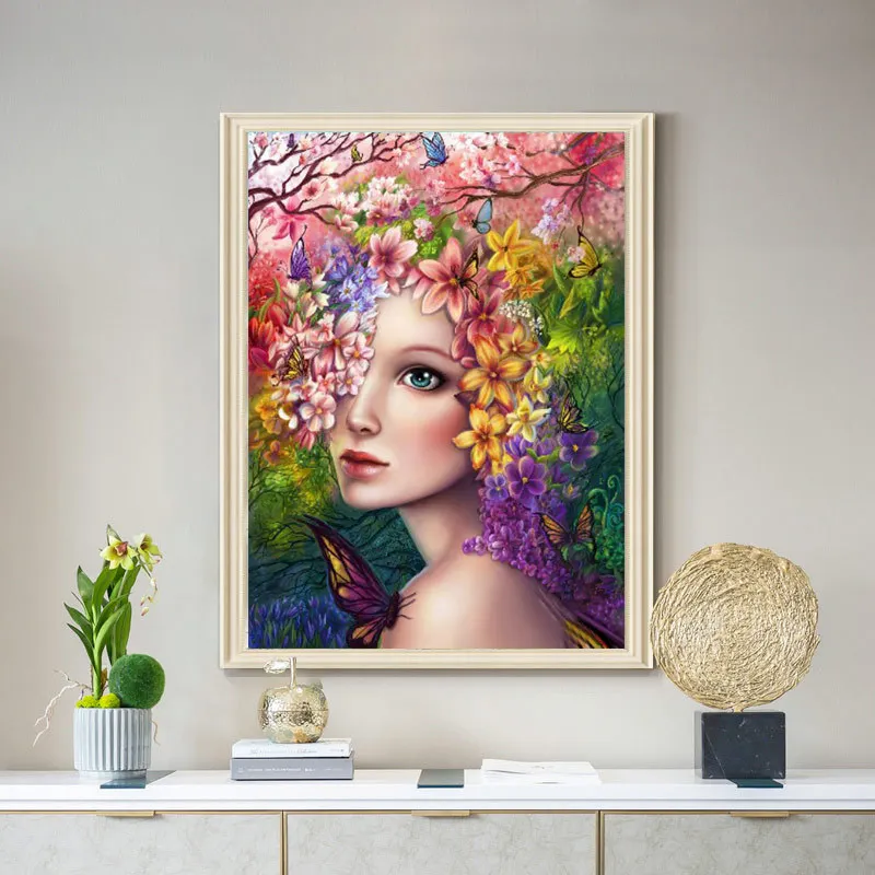 5d diy Diamond Painting"Beautiful girl and flower"Full,square Embroidery,handmade Drill Mosaic,art,Crafts Y1967
5d diy Diamond Painting"Beautiful girl and flower"Full,square Embroidery,handmade Drill Mosaic,art,Crafts Y1967