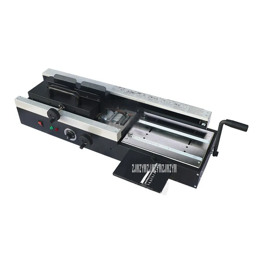 

1200W A4 Size Hand Manual Hot Melt Glue Book Binding Machine 4cm Thickness For Photo Album Paper Document Binder Booklet Maker