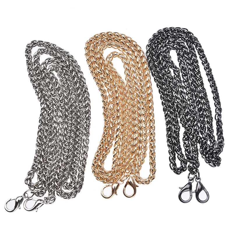 1PC 120CM DIY Strap Chain Hight Quality Bag Hardware Purse Chain Strap Bag Chain Handbag Replacement Bags Accessories
1PC 120CM DIY Strap Chain Hight Quality Bag Hardware Purse Chain Strap Bag Chain Handbag Replacement Bags Accessories