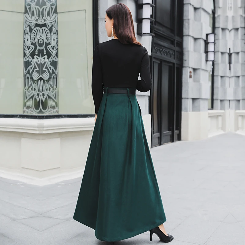 AYUNSUE 2020 Vintage Women Dress Autumn Winter Ladies Party Dresses Belt Elegant Long Sleeve Dress Female robe femme 170818
AYUNSUE 2020 Vintage Women Dress Autumn Winter Ladies Party Dresses Belt Elegant Long Sleeve Dress Female robe femme 170818