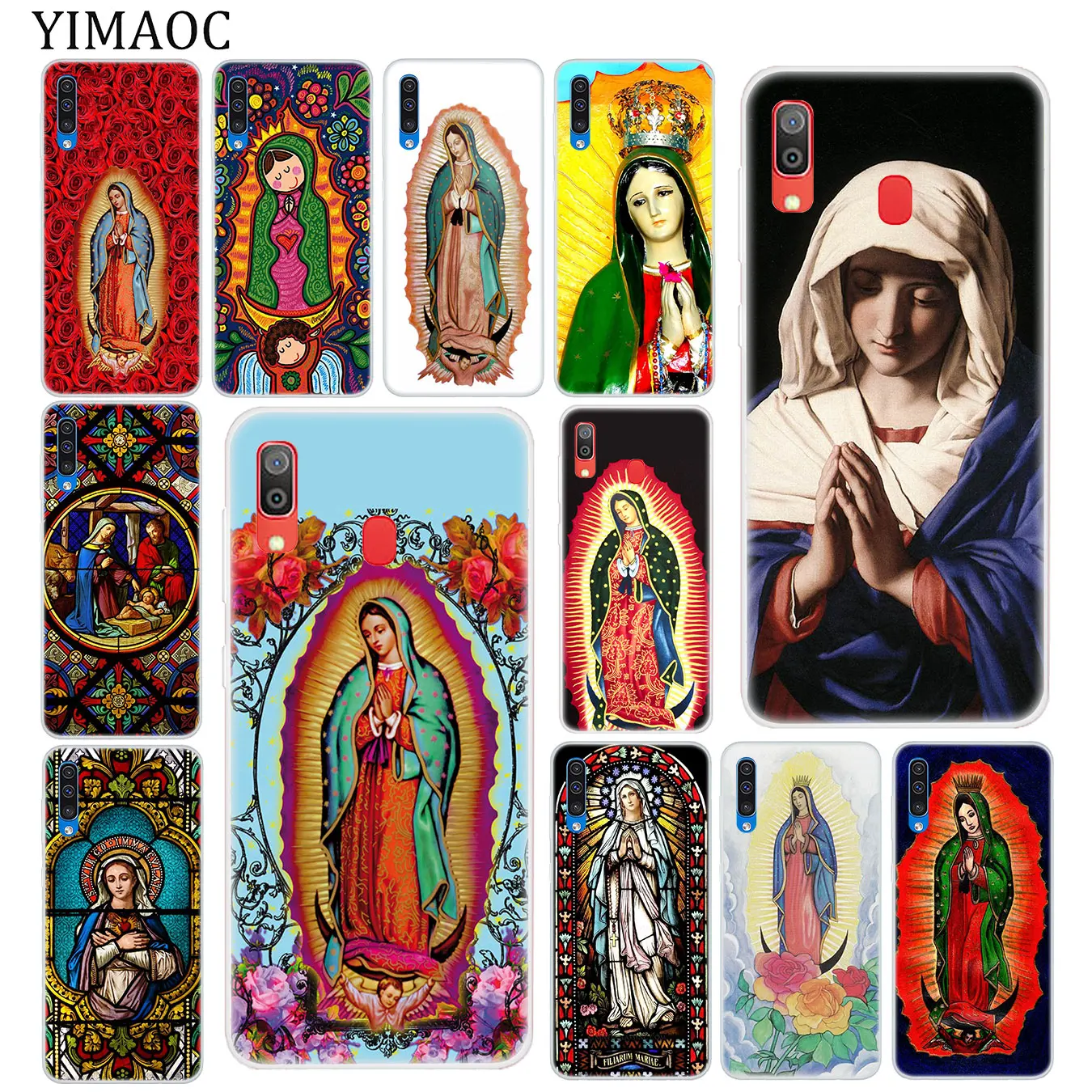Мягкий силиконовый чехол YIMAOC Virgen de Guadalupe для Samsung Galaxy A70 A60 A50 A40 A30 A20 A10 M10 M20 M30