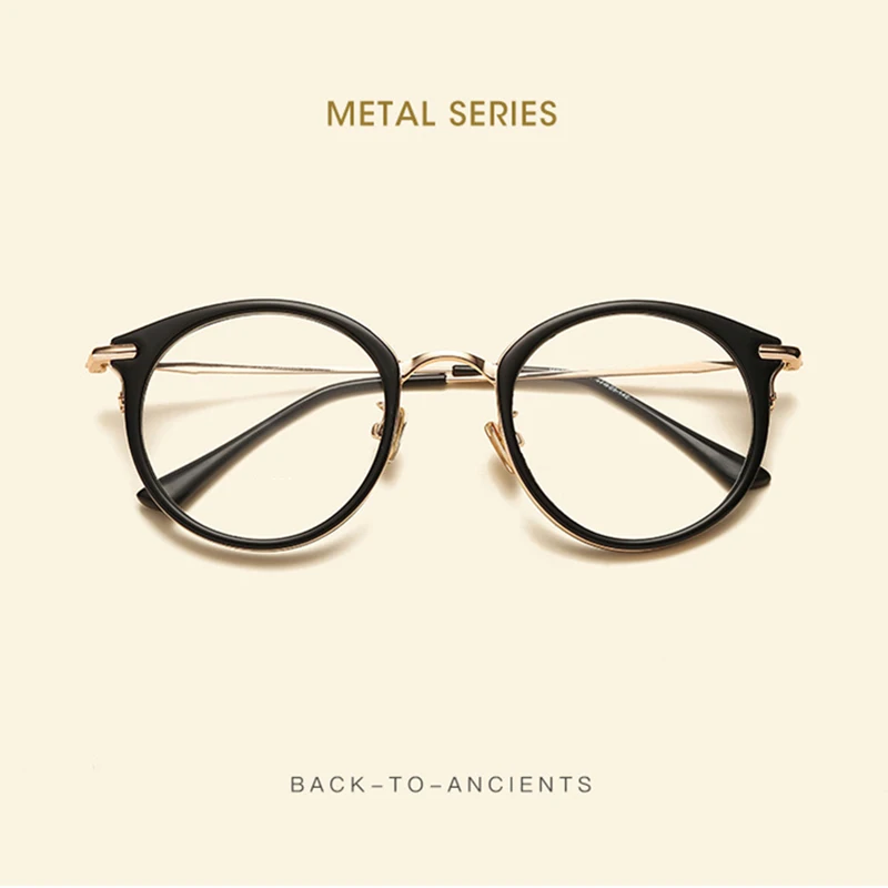 NOSSA Brand Designer TR90 Fashion Glasses Frames Men And Women Trendy Goggles Casual Round Frame Spectacles Vintage Glasses
NOSSA Brand Designer TR90 Fashion Glasses Frames Men And Women Trendy Goggles Casual Round Frame Spectacles Vintage Glasses