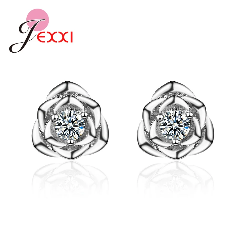 Fast Shipping Latest Pretty Sweet Simple Rose Petal Crystal Stud Earrings Student Female Jewelry Accessory Lover Gifts
Fast Shipping Latest Pretty Sweet Simple Rose Petal Crystal Stud Earrings Student Female Jewelry Accessory Lover Gifts