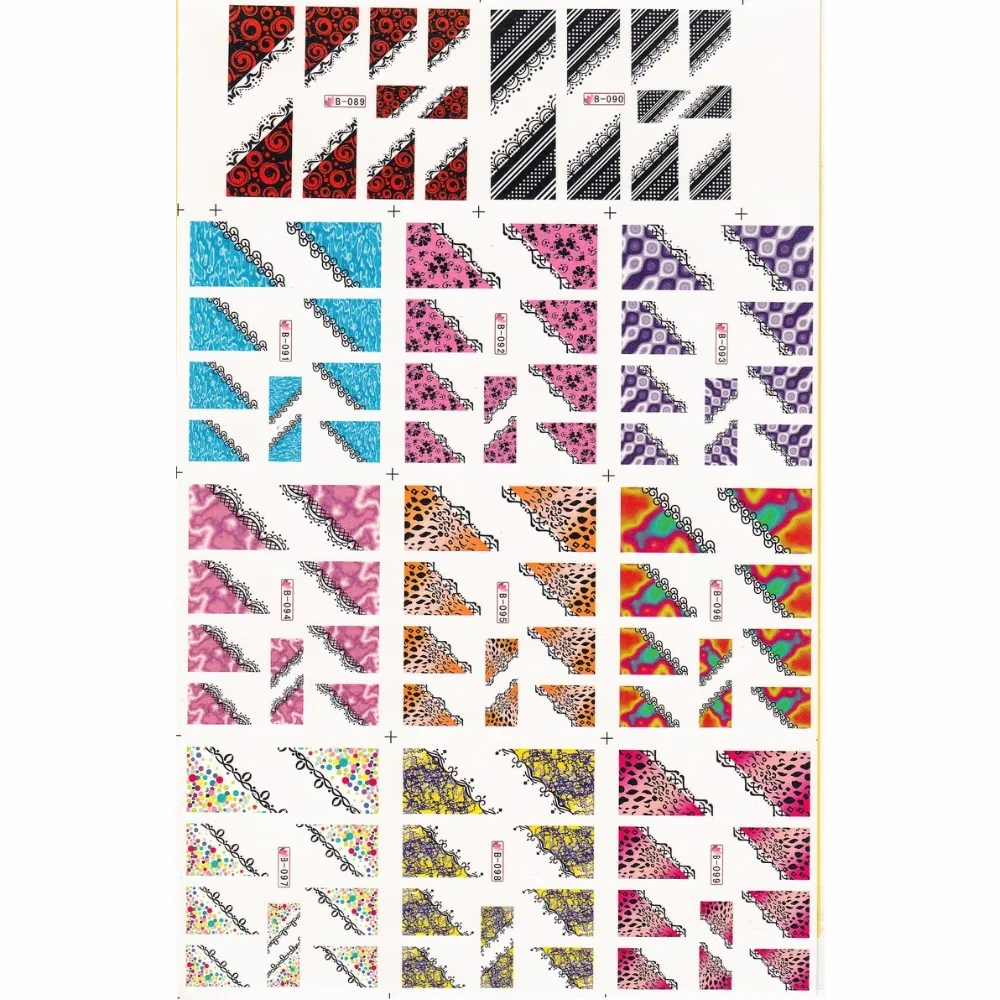 11 PACK/ LOT WATER DECAL NAIL ART NAIL STICKER FLOWER FRENCH SMILE LACE SILK SATIN ROSE B089-099
11 PACK/ LOT WATER DECAL NAIL ART NAIL STICKER FLOWER FRENCH SMILE LACE SILK SATIN ROSE B089-099