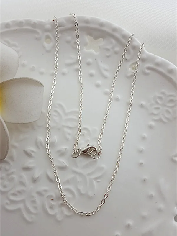 2017 1.8mm Fine Flattening Necklace Chains With Lobster Clasps Set Finished chain For Girl Woman
2017 1.8mm Fine Flattening Necklace Chains With Lobster Clasps Set Finished chain For Girl Woman
