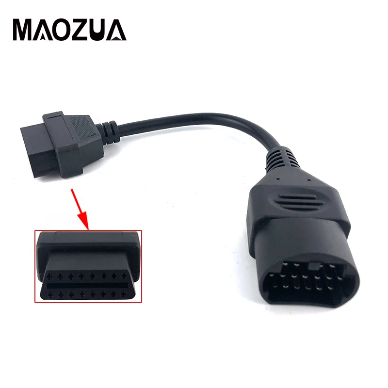 Для MAZDA 17 Pin 17 Pin Male к OBD OBD2 OBDII DLC 16 Pin 16-Контактный женский кабель конвертера
Для MAZDA 17 Pin 17 Pin Male к OBD OBD2 OBDII DLC 16 Pin 16-Контактный женский кабель конвертера