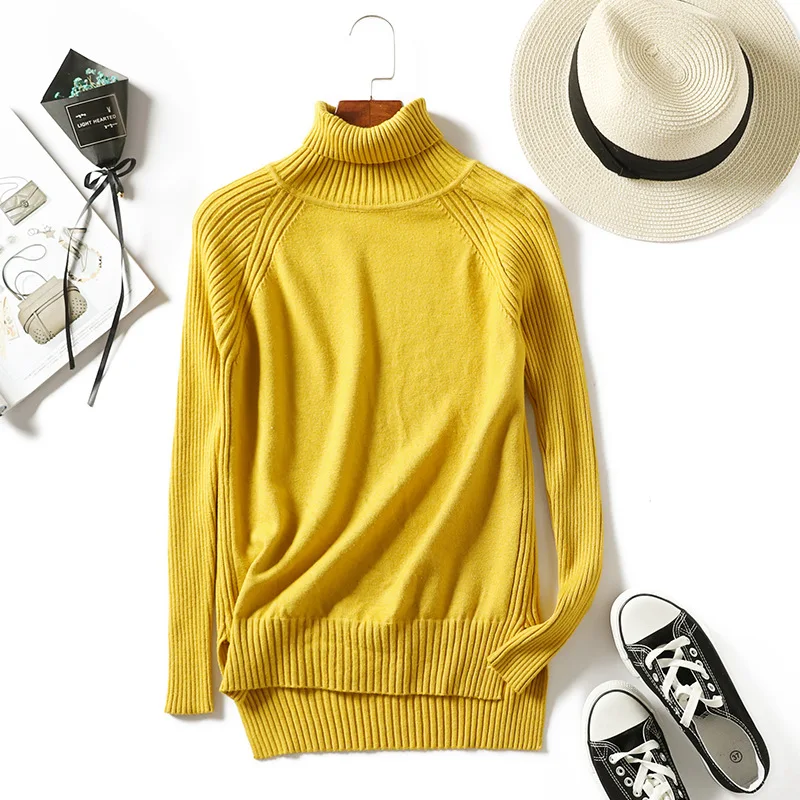 2019 Autumn Winter Thick Turn-down Collar High Elasticity Casual Pullovers Female Thick Turtleneck Knitted Women Sweater
2019 Autumn Winter Thick Turn-down Collar High Elasticity Casual Pullovers Female Thick Turtleneck Knitted Women Sweater