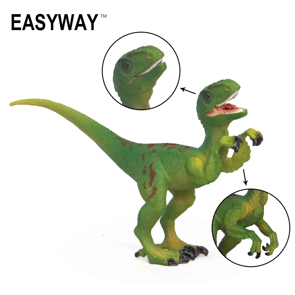 Mr.Froger Velociraptor Model Toy Dinosaur modeling Set Jurassic Solid plastic PVC Classic Toys Children Animal Models cute gifts
Mr.Froger Velociraptor Model Toy Dinosaur modeling Set Jurassic Solid plastic PVC Classic Toys Children Animal Models cute gifts