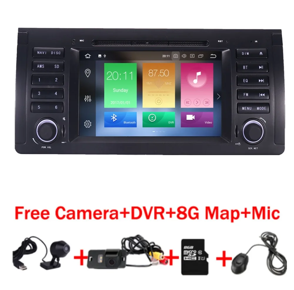 In Stock Android 9.0 Car DVD Player for BMW E53 android GPS E39 X5 Wifi 4G Quad 1024X600 BT Radio RDS USB SD Free Camera+DVR
In Stock Android 9.0 Car DVD Player for BMW E53 android GPS E39 X5 Wifi 4G Quad 1024X600 BT Radio RDS USB SD Free Camera+DVR
