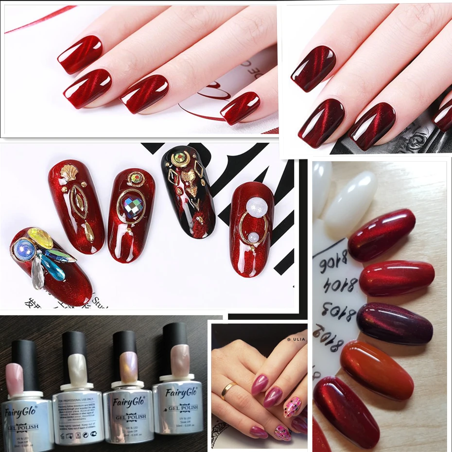 FairyGlo 10ml Cat Eye UV Gel Polish Soak Off 5D Chameleon Cat's Eyes Gel Nail Polish Magnetic Enamel Lacquer Nail Art Gellak
FairyGlo 10ml Cat Eye UV Gel Polish Soak Off 5D Chameleon Cat's Eyes Gel Nail Polish Magnetic Enamel Lacquer Nail Art Gellak