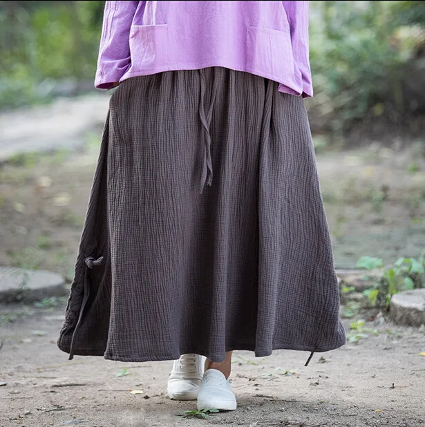 2022 New Spring Summer women long cotton linen skirts,vestidos Comfortable and soft casual skirts with pockets
2022 New Spring Summer women long cotton linen skirts,vestidos Comfortable and soft casual skirts with pockets