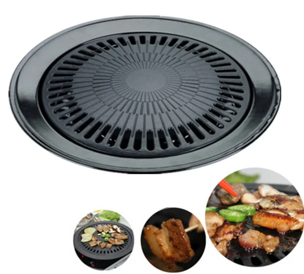 2017 New Non-stick Gas Grill Pan Refined Iron Black Barbecue BBQ Frying Roasting Pans
2017 New Non-stick Gas Grill Pan Refined Iron Black Barbecue BBQ Frying Roasting Pans