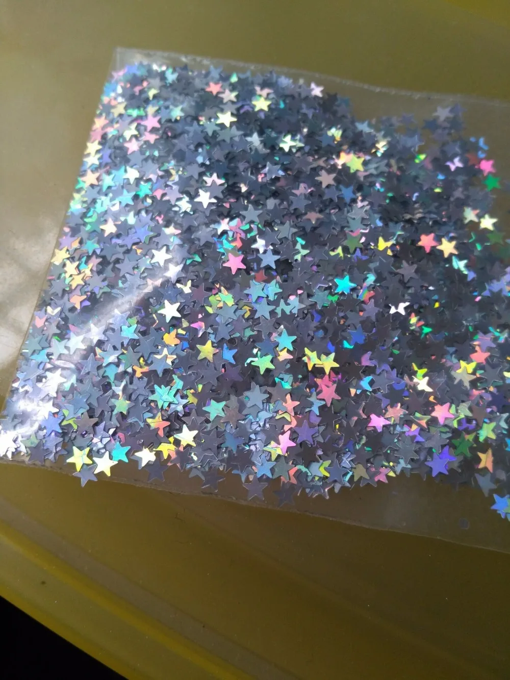 G10D4-3 50g/bag Star Glitter Holographic Silver/Gold/Iridescent White, solvent-resistant glitter hologram small stars,
G10D4-3 50g/bag Star Glitter Holographic Silver/Gold/Iridescent White, solvent-resistant glitter hologram small stars,