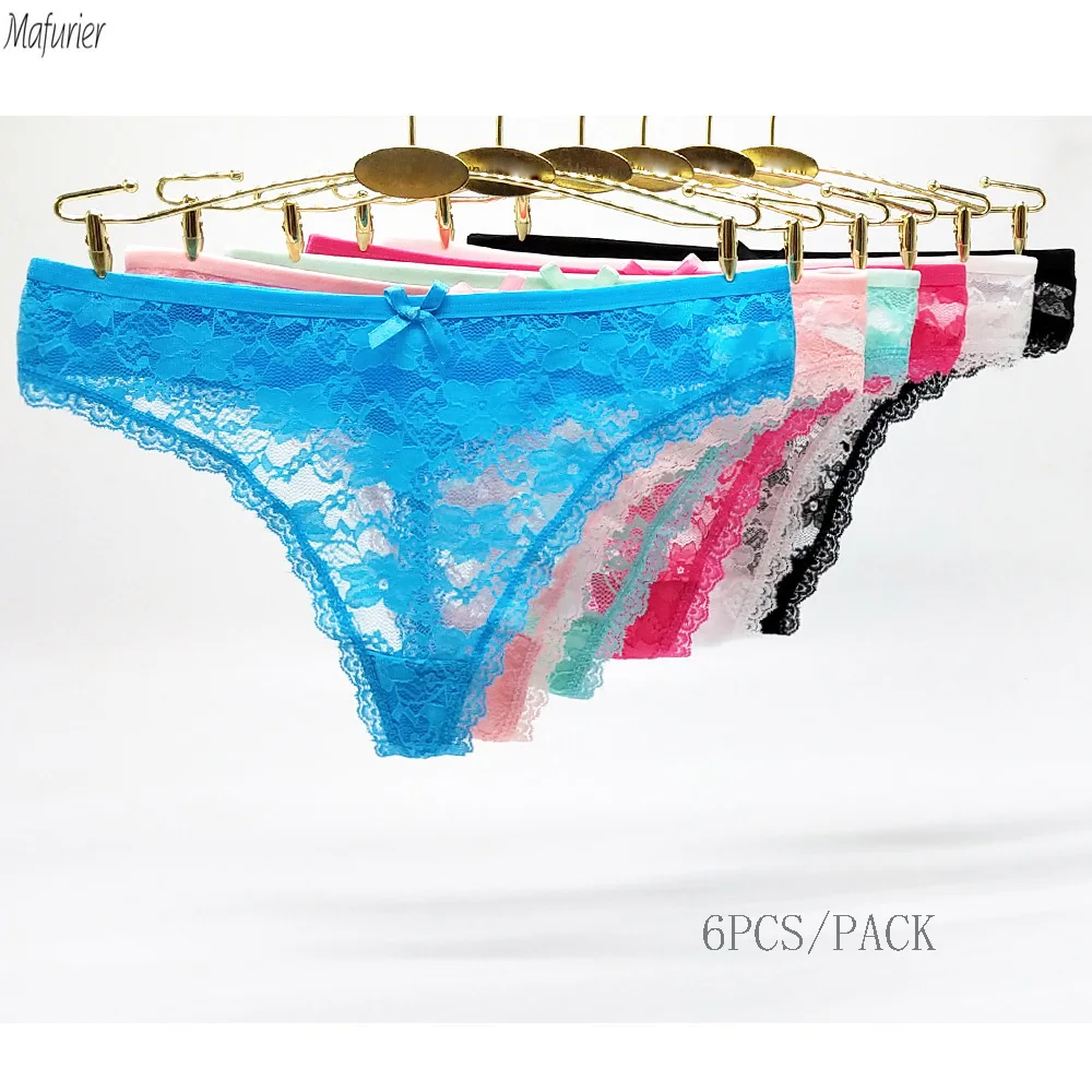 Mafurier 2019 New Women's Sexy Underwear G-String Female Panties T-Back Transparent Briefs Thongs Sexy Lace Lingeries 6Pcs/Lot
Mafurier 2019 New Women's Sexy Underwear G-String Female Panties T-Back Transparent Briefs Thongs Sexy Lace Lingeries 6Pcs/Lot