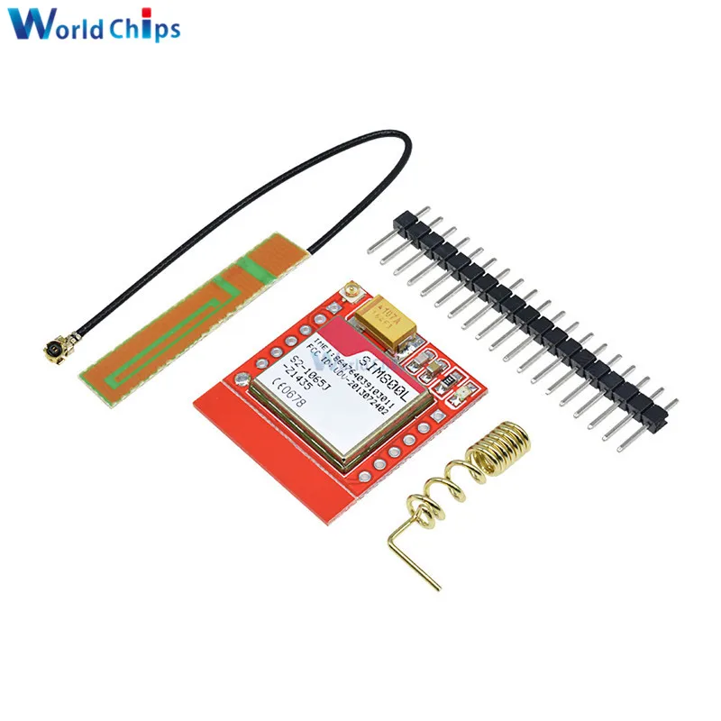 SIM800L GPRS GSM модуль Micro SIM карта ядро четырехдиапазонный TTL последовательный порт