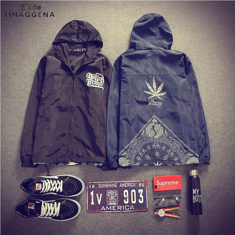 Weed Jacket Men Windbreaker 2018 Weed Maple Leafs Fashion Jacket Men Hooded Casual Jackets Male Coat Thin Men Coat Outwear
Weed Jacket Men Windbreaker 2018 Weed Maple Leafs Fashion Jacket Men Hooded Casual Jackets Male Coat Thin Men Coat Outwear