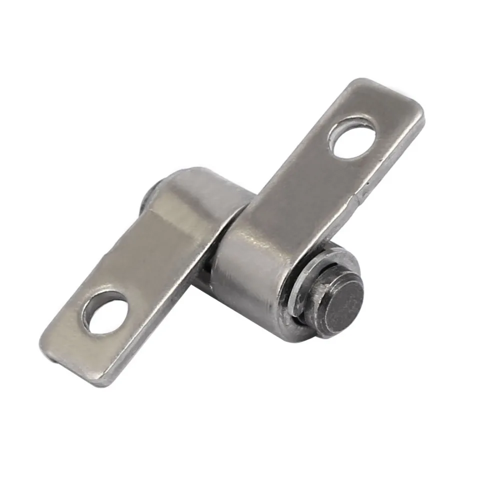 New 18 x 28.5 x 8mm Mounting Hole Dia 3mm / 0.12" 360 Degree Rotation Torque Friction Positioning Hinge with Holes Silver Tone
New 18 x 28.5 x 8mm Mounting Hole Dia 3mm / 0.12" 360 Degree Rotation Torque Friction Positioning Hinge with Holes Silver Tone