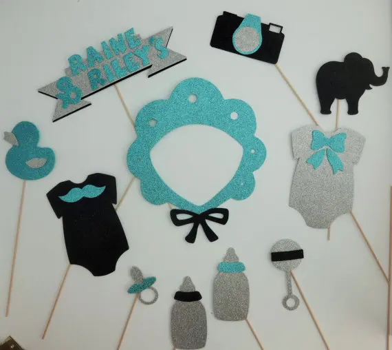 Baby Shower Photo Booth Personalized names and colors boy or girl gender reveal birthday party photobooth prop masks
Baby Shower Photo Booth Personalized names and colors boy or girl gender reveal birthday party photobooth prop masks