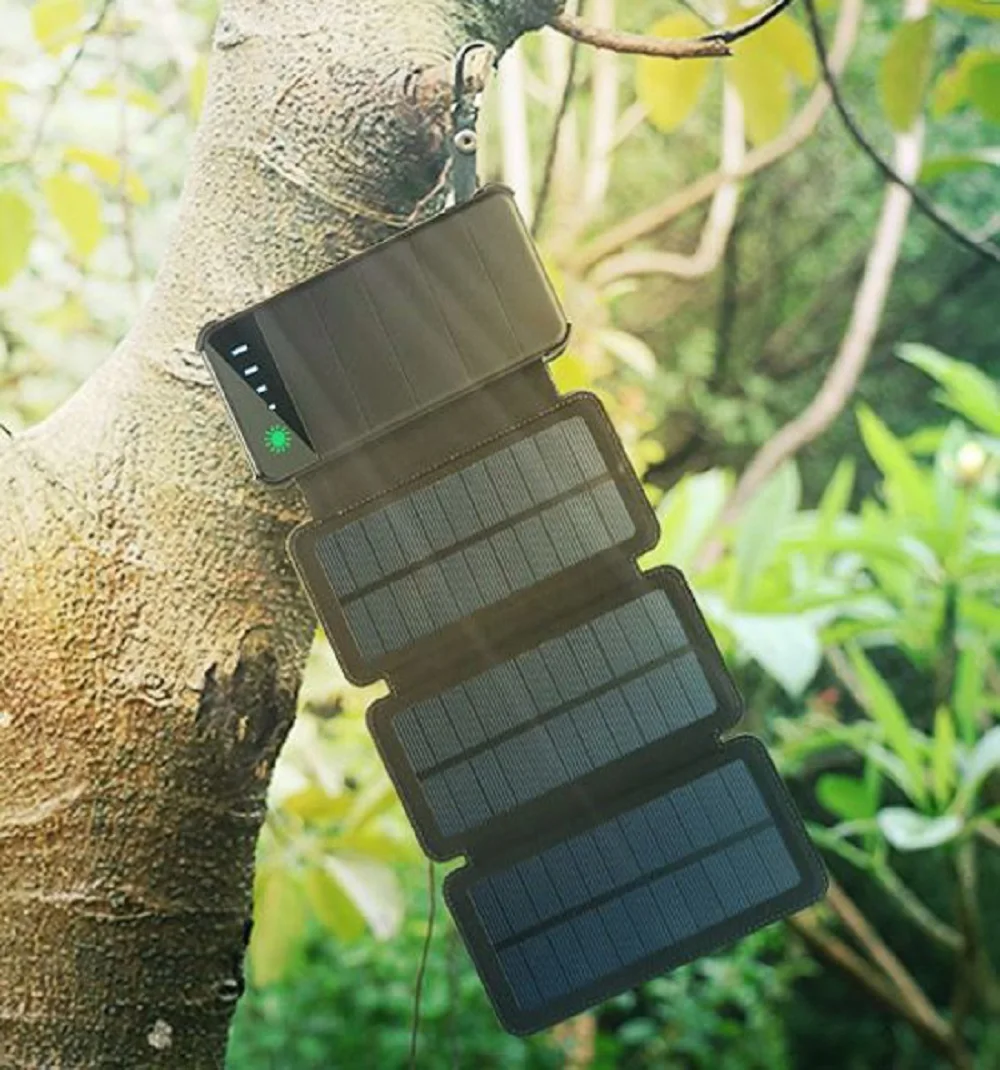 GGX ENERGY 10000 мАч портативный мобильный телефон с солнечной батареей зарядное
