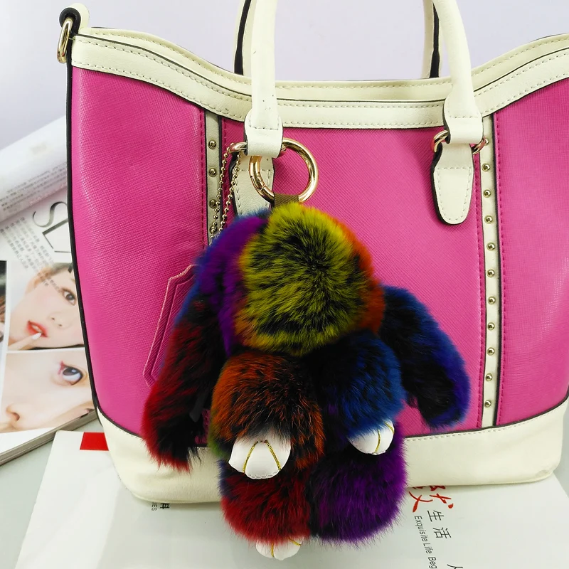 Rabbit Keychain Fluffy Rabbit Fur Key Chains for Women Bags Pendant Decoration Pom Pom Keyring Fashion Kids Easter Gifts
Rabbit Keychain Fluffy Rabbit Fur Key Chains for Women Bags Pendant Decoration Pom Pom Keyring Fashion Kids Easter Gifts