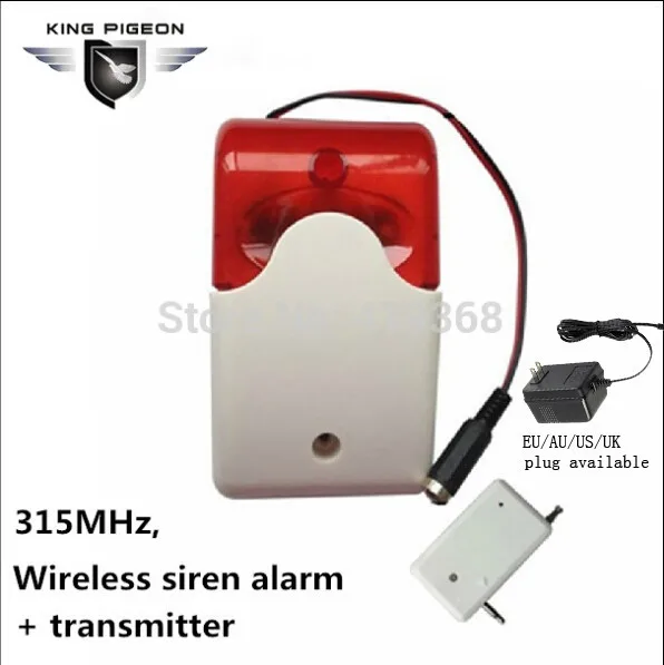 Free shipping 315Mhz Wireless Siren Alarm GSM with Stroble flash light 12V home Security Alarm System Strobe Siren( SR-60a)
Free shipping 315Mhz Wireless Siren Alarm GSM with Stroble flash light 12V home Security Alarm System Strobe Siren( SR-60a)