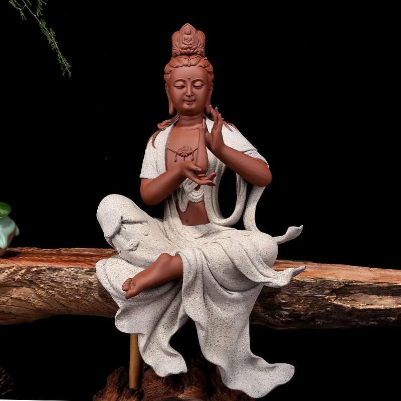 Excellent Wood and Ceramic Crafts Buddha Home Decor Guanyin Ksitigarbha Bodhisattva Sitting Room Home Decoration Accessories
Excellent Wood and Ceramic Crafts Buddha Home Decor Guanyin Ksitigarbha Bodhisattva Sitting Room Home Decoration Accessories