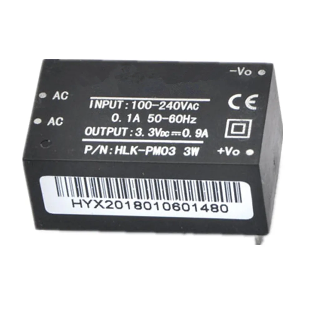HLK-PM03 power module 220v to 3.3v AC-DC isolation switch power module / step-down module
HLK-PM03 power module 220v to 3.3v AC-DC isolation switch power module / step-down module