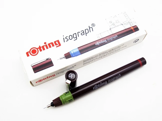 Freeshipping!!Rapidograph rotring isograph micron pen With removable cartridge ,pigment ink.
Freeshipping!!Rapidograph rotring isograph micron pen With removable cartridge ,pigment ink.