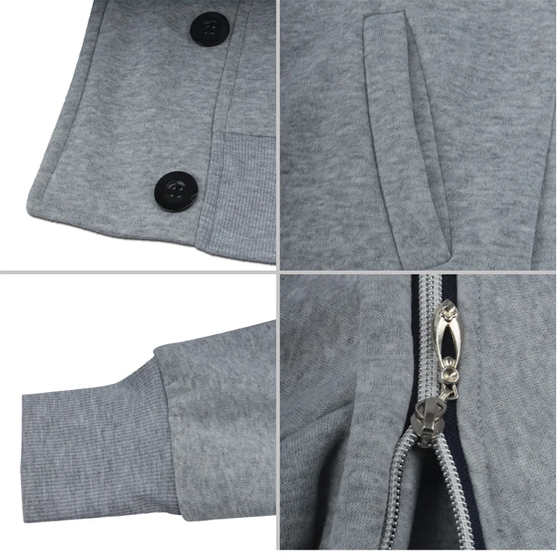 Nice Spring Women New Casual Solid Long Sleeve And Pocket Two Breasted Hooded Thick Warm Hoodies Sweatshirts
Nice Spring Women New Casual Solid Long Sleeve And Pocket Two Breasted Hooded Thick Warm Hoodies Sweatshirts