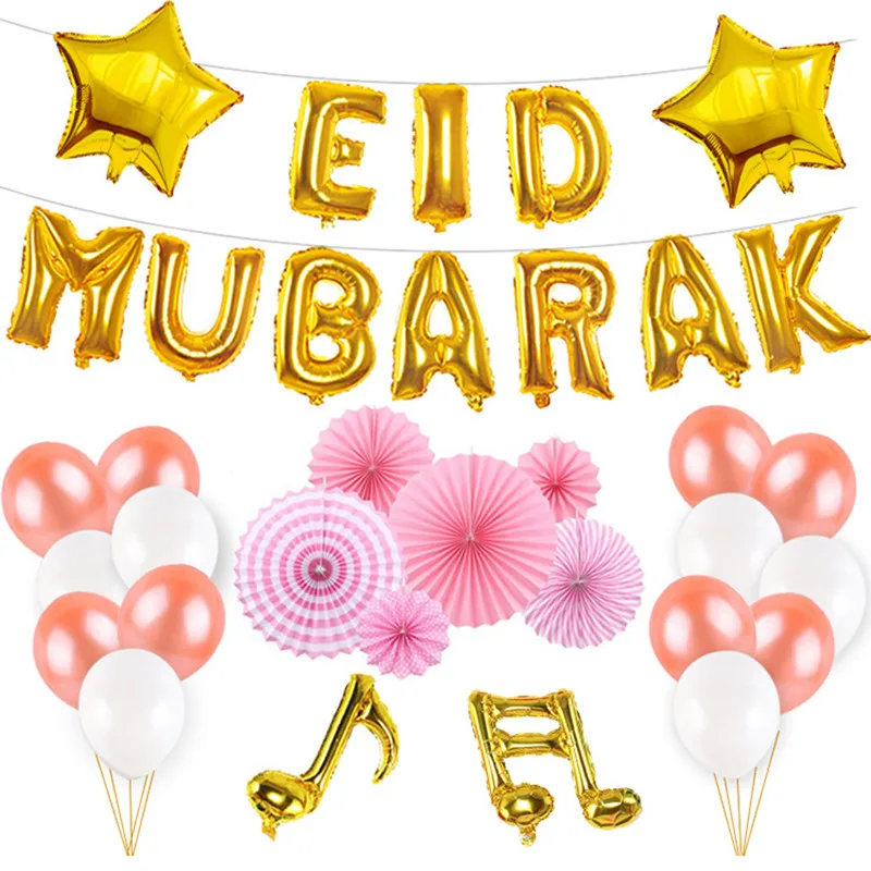 1 SET Eid Mubarak Banner Glitter EID balloon Festival Bunting Muslim Mubarak Decor Ramadan Supplies star sequins DIY
1 SET Eid Mubarak Banner Glitter EID balloon Festival Bunting Muslim Mubarak Decor Ramadan Supplies star sequins DIY