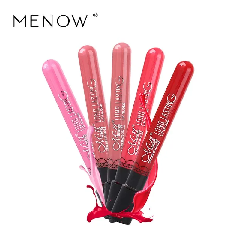 Menow Brand 5 Colors /set Makeup Matte Lip Gloss Moisturizing Lasting non-stick Cup Liquid Lipstick Free Shipping tint 4188 | Красота и