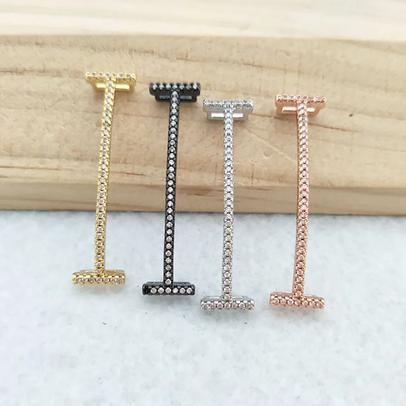10pcs Handmade CZ Micro Pave White Zircon Connector,Double Bails for Bracelets Jewelry Making BD332
10pcs Handmade CZ Micro Pave White Zircon Connector,Double Bails for Bracelets Jewelry Making BD332