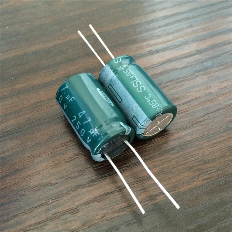 10pcs 47uF 250V SSL Series 16x27mm Original SAM-SUNG 250V47uF Aluminum Electrolytic capacitor
10pcs 47uF 250V SSL Series 16x27mm Original SAM-SUNG 250V47uF Aluminum Electrolytic capacitor