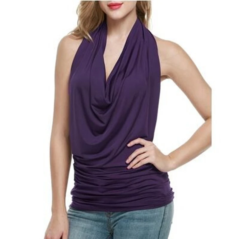 Bigsweety Fashion Backless Tops Sexy Sleeveless Hanging Neck T blouse For Woman Summer Blouse Deep V Halter Top Tee Female
Bigsweety Fashion Backless Tops Sexy Sleeveless Hanging Neck T blouse For Woman Summer Blouse Deep V Halter Top Tee Female