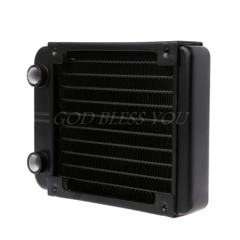 120mm Aluminum Computer Radiator Water Cooler 10 Tube CPU Heat Sink Exchanger Dropshipping
120mm Aluminum Computer Radiator Water Cooler 10 Tube CPU Heat Sink Exchanger Dropshipping