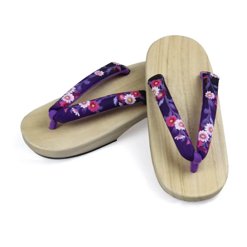 Women's Natural Color Wooden Sandals Cosplay Shoes Med Heel Round Front Summer Slippers Beach Flip Flops Japan Geta
Women's Natural Color Wooden Sandals Cosplay Shoes Med Heel Round Front Summer Slippers Beach Flip Flops Japan Geta