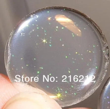 6000 pcs GLITTER EPOXY STICKER 25MM CLEAR BOTTLE CAP ADHESIVE CIRCLES STICKERS